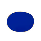 Shagreen Enameled Oval Wastebasket