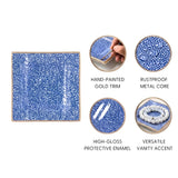 Shagreen Enameled Tori Trinket Tray