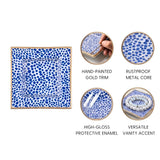 Shagreen Enameled Tori Trinket Tray