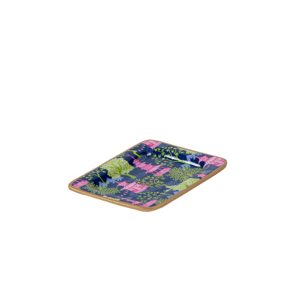 Garden Party Enameled Laney Tray