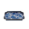 Garden Party White & Blue Enameled Jaye Tray