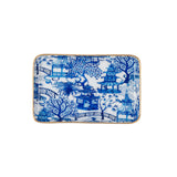 Garden Party Enameled Parlor Tray