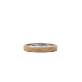 Garden Party Wooden Coasters Set - Mango Wood & Enamel | Set of 4