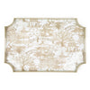 Garden Party Enameled Jaye Tray - Taupe