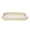 Garden Party Enameled Jaye Tray - Taupe