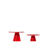 Tartan Plaid Cake Stand Set (2pk)