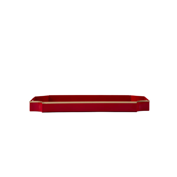 Tartan Plaid Enameled Jaye Tray