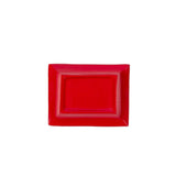 Ho Ho Enameled Landry Jewelry Tray - Red