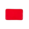 Ho Ho Enameled Parlor Tray - Red