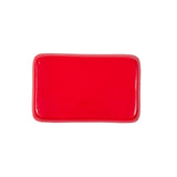 Ho Ho Enameled Parlor Tray - Red