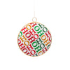 Ho Ho Ornament (single) - White