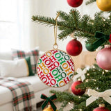 Ho Ho Ornament (single) - White