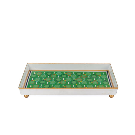 Tee Time Enameled Oliver Tray 8x12