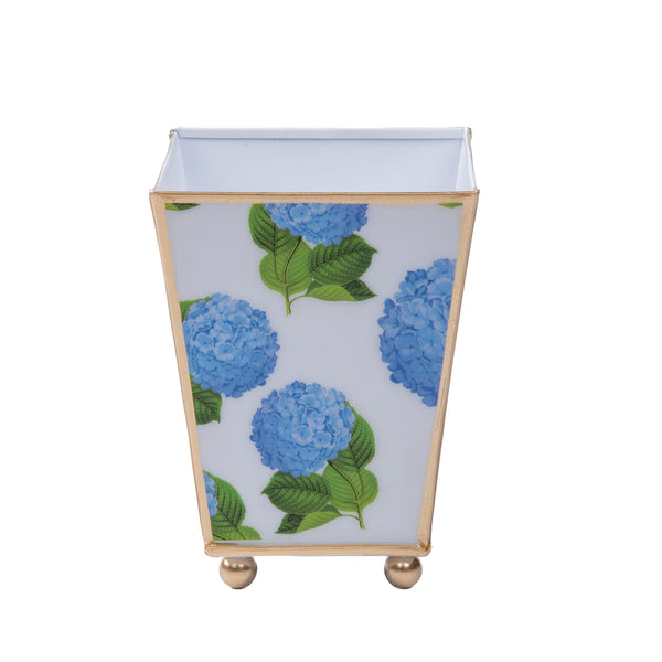 Endless Summer Enameled Square Cachepot Planter - Available 4/10