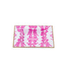 Ink Blot Enameled Tori Trinket Tray - White & Pink