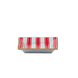 Ticking Stripe Enameled Landry Tray