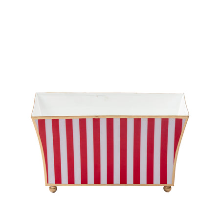 Bow Trellis Enameled Tori Trinket Tray