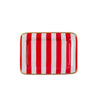 Classic Stripe Enameled Laney Tray