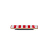 Classic Stripe Enameled Laney Tray