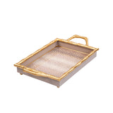 Antelope Enameled Chang Mai Tray 10x14