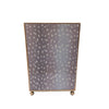 Antelope Enameled Square Wastebasket