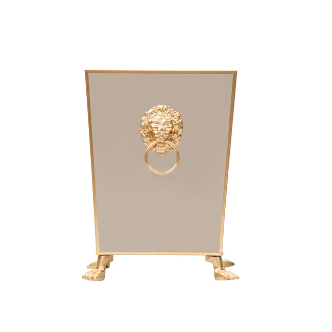Paws & Claws Square Wastebasket Natural