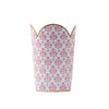 Penny Enameled Tulip Wastebasket