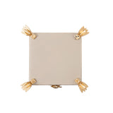 Paws & Claws Square Wastebasket Natural