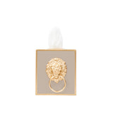 Paws & Claws Tissue Box Cover Natural