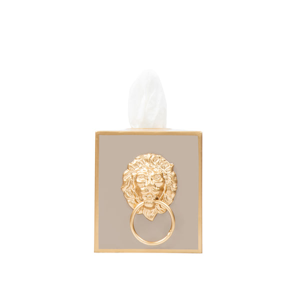 Paws & Claws Tissue Box Cover Natural