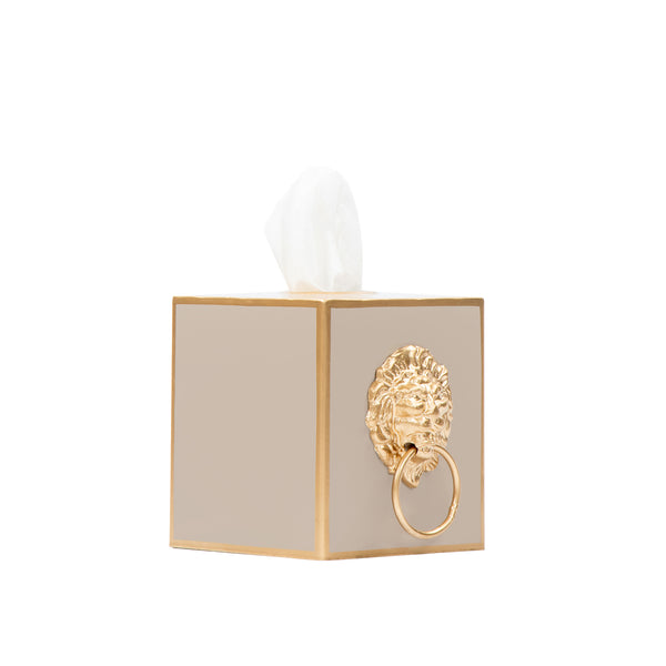 Paws & Claws Tissue Box Cover Natural