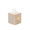 Paws & Claws Tissue Box Cover Natural