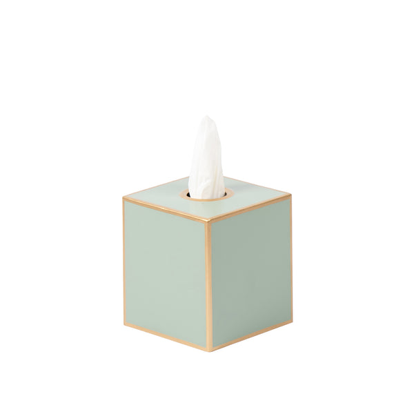 Mattie Square Tissue Box Cover - Oyster Bay