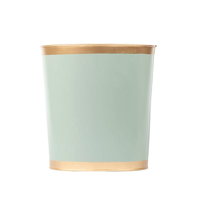 Mattie Oval Wastebasket - Oyster Bay