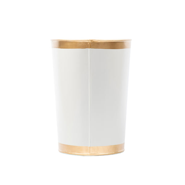 Mattie Oval Wastebasket - Cloud