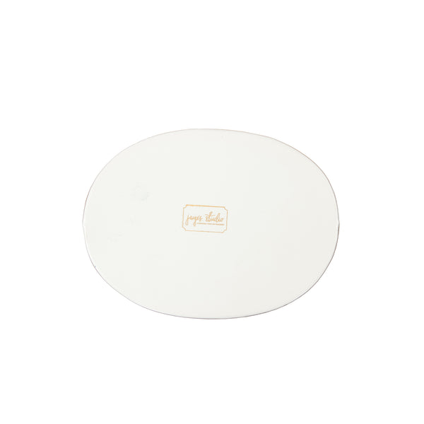 Mattie Oval Wastebasket - Cloud