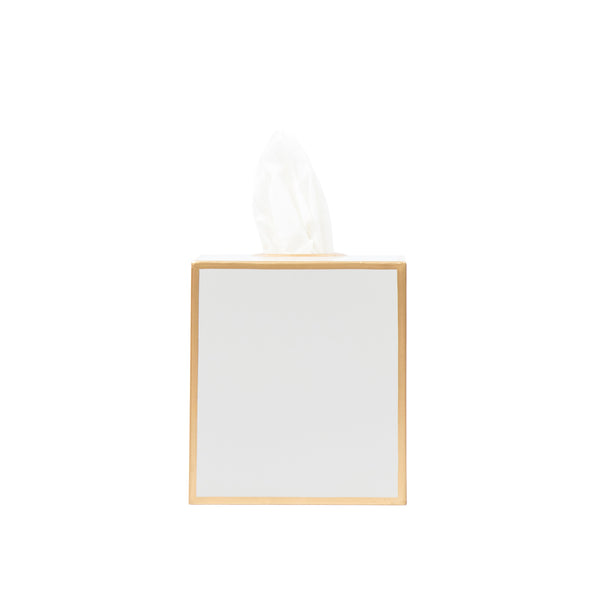 Mattie Square Tissue Box Cover - Cloud