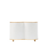 Mattie Quatrefoil Cachepot Planter - Cloud