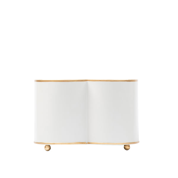 Mattie Quatrefoil Cachepot Planter - Cloud