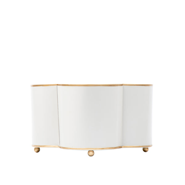 Mattie Quatrefoil Cachepot Planter - Cloud