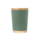 Mattie Oval Wastebasket - Rockwood Sash Green