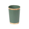Mattie Oval Wastebasket - Rockwood Sash Green