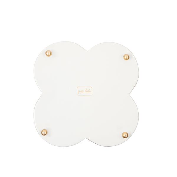 Mattie Quatrefoil Cachepot Planter - Cloud
