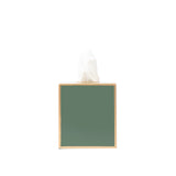 Mattie Square Tissue Box Cover - Rockwood Sash Green