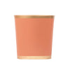 Mattie Oval Wastebasket - Pennywise Terracotta