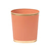 Mattie Oval Wastebasket - Pennywise Terracotta