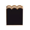 Gracie Scarlett Wastebasket Black & Natural