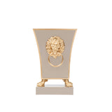 Paws & Claws Fluted Square Cachepot Planter Natural