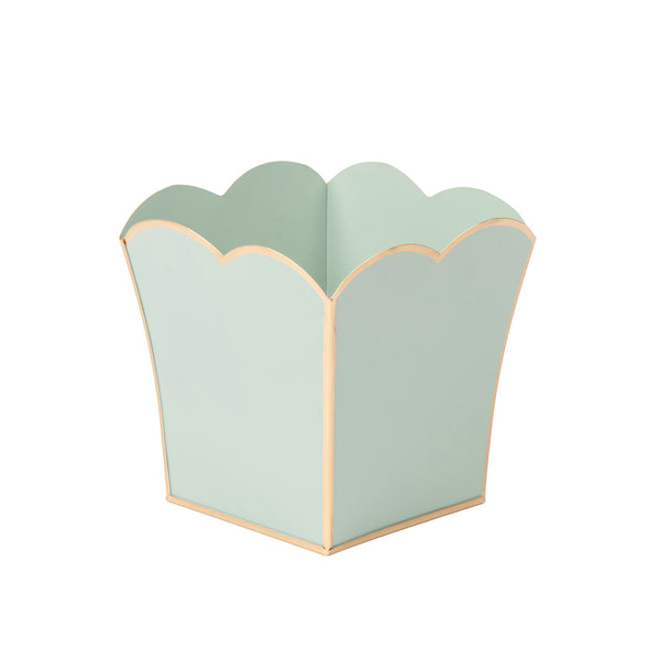 Mattie Scarlett Square Cachepot Planter Oyster Bay