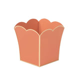Mattie Scarlett Square Cachepot Planter Pennywise Terracotta